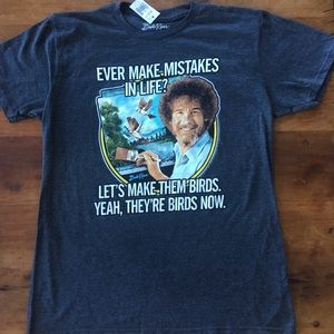 NWT Bob Ross T Shirt